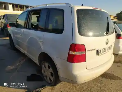 Sloopvoertuig volkswagen touran (1t1, 1t2) 2.0 tdi 16v van het jaar 2003 aangedreven bkd