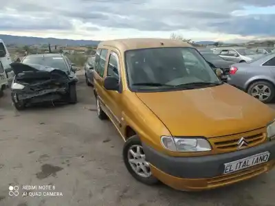 Scrapping Vehicle citroen berlingo 2.0 hdi cat (rhy / dw10td) of the year 2001 powered rhy