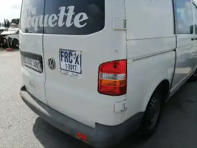 Здавання транспортного засобу volkswagen t5 transporter furgón/combi (7h) bnz року 2007 потужний bnz