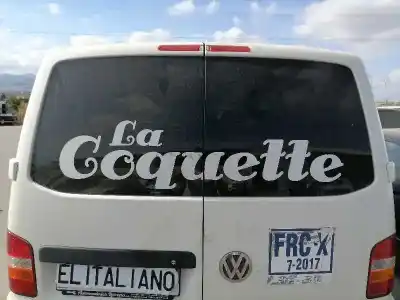 Здавання транспортного засобу volkswagen t5 transporter furgón/combi (7h) bnz року 2007 потужний bnz