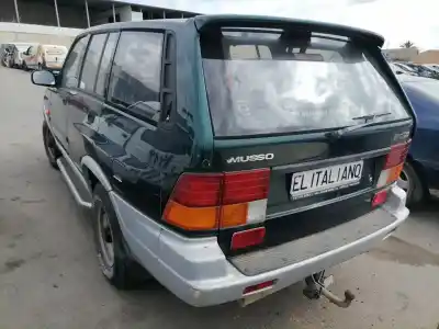 Scrapping Vehicle ssangyong musso om661 of the year 1997 powered om661