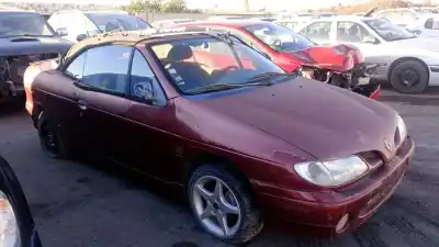 Scrapping Vehicle renault megane i cabriolet (ea0) k7m702 of the year 1997 powered k7m702