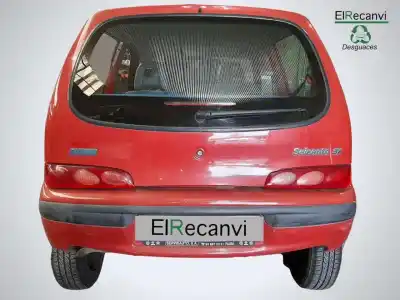 Véhicule à la ferraille fiat seicento (187) active de l'année 2001 alimenté 187a1000