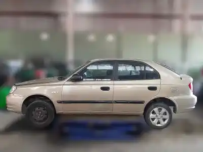 Sloopvoertuig hyundai accent (lc) gls van het jaar 2006 aangedreven g4ea