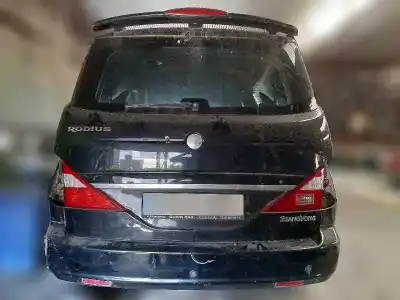 Утилизация автомобиля ssangyong rodius xdi года 2005 питание d27dt