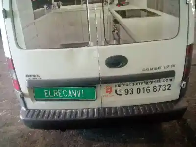 Scrapping Vehicle opel combo (corsa b) cargo of the year 2004 powered y17dtl