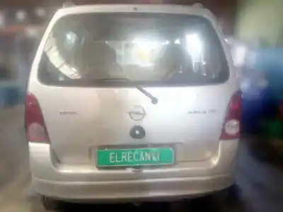 Veicolo di demolizione opel agila básico dell'anno 2002 alimentato z12xe