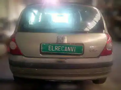 Scrapping Vehicle renault clio ii fase ii (b/cb0) base authentique 75 cv / 55 kw of the year 2002 powered d4f