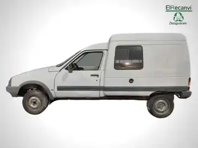 Scrapping Vehicle citroen c15 . of the year 1996 powered 