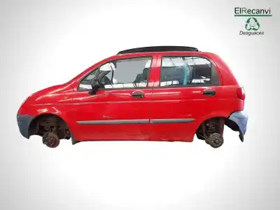 Veículo de Sucata daewoo matiz cd do ano 2001 alimentado f8cv