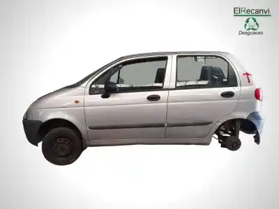 Veículo de Sucata daewoo matiz city do ano 2002 alimentado f8cv
