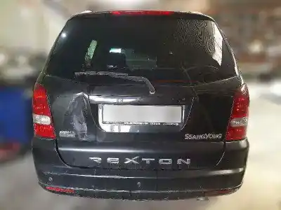Утилизация автомобиля ssangyong rexton 270 xvt limited года 2006 питание d27dt