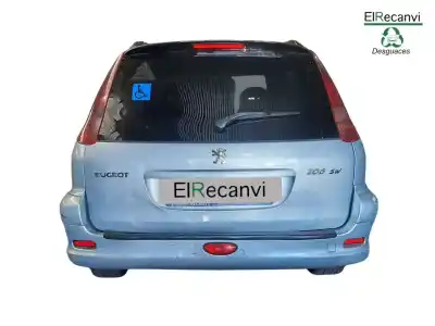 Veículo de Sucata peugeot 206 sw (2e/k) 2.0 hdi do ano 2004 alimentado rhy