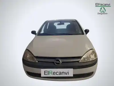 Scrapping Vehicle opel corsa c blue line of the year 2003 powered z12xe