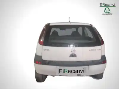 Veicolo di demolizione opel corsa c furgoneta/hatchback (x01) 1.7 dti 16v (f08, w5l) dell'anno 2001 alimentato y17dt