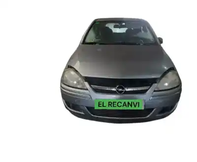 Scrapping Vehicle opel corsa c blue line of the year 2006 powered 