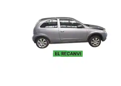 Scrapping Vehicle opel corsa c blue line of the year 2006 powered 