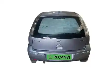 Scrapping Vehicle opel corsa c blue line of the year 2006 powered 