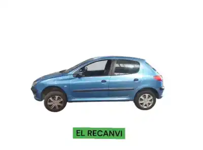 Véhicule à la ferraille PEUGEOT 206 BERLINA  de l'année 2025 alimenté WJZ