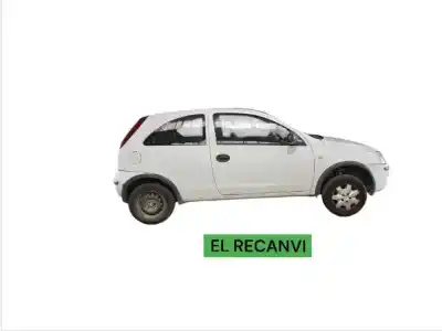 Scrapping Vehicle opel corsa c blue line of the year 2006 powered z10xep
