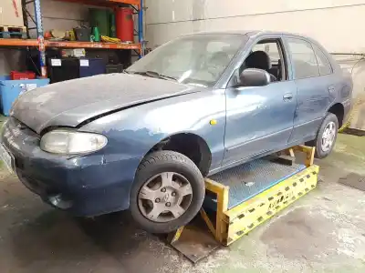 Sloopvoertuig hyundai accent i (x-3) 1.3 i 12v van het jaar 1999 aangedreven g4eh