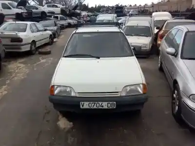 Scrapping Vehicle CITROEN AX 1.1 of the year 1989 powered 