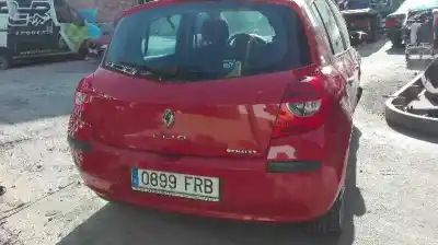 Veicolo di demolizione renault clio iii authentique dell'anno 2007 alimentato k9k t7