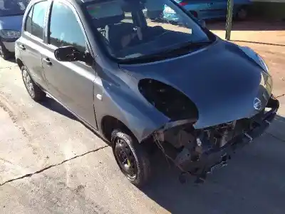 Véhicule à la ferraille nissan micra (k12e) acenta de l'année 2007 alimenté cr12 euro 4