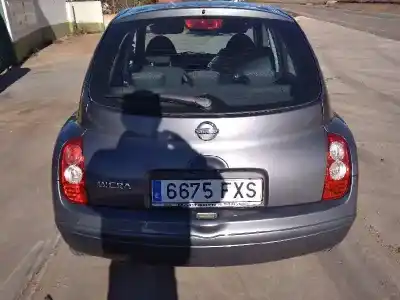 Véhicule à la ferraille nissan micra (k12e) acenta de l'année 2007 alimenté cr12 euro 4