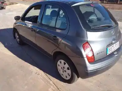 Véhicule à la ferraille nissan micra (k12e) acenta de l'année 2007 alimenté cr12 euro 4