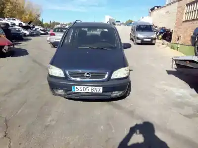 Veicolo di demolizione OPEL ZAFIRA A Blue Line dell'anno 2001 alimentato Y20DTH