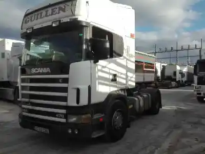 Здавання транспортного засобу scania serie 4 (p/r 124 l) fsa 470 (4x2) e3 corto cr 13 / 14 b року 2003 потужний dt1202 euro 3