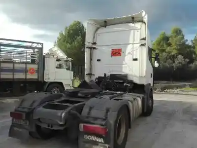 Здавання транспортного засобу scania serie 4 (p/r 124 l) fsa 470 (4x2) e3 corto cr 13 / 14 b року 2003 потужний dt1202 euro 3