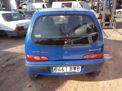 Veicolo di demolizione fiat seicento (187) active dell'anno 2002 alimentato 187a1000