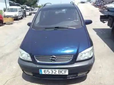 Scrapping Vehicle opel zafira a blue line of the year 2004 powered y20dth
