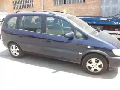 Scrapping Vehicle opel zafira a blue line of the year 2004 powered y20dth