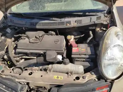 Veículo de Sucata nissan micra (k12e) acenta do ano 2005 alimentado cr12