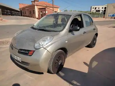 Veículo de Sucata nissan micra (k12e) acenta do ano 2005 alimentado cr12