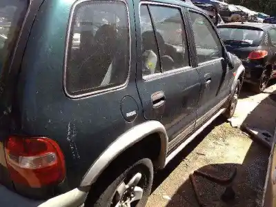 Veicolo di demolizione kia sportage td dell'anno 2000 alimentato re