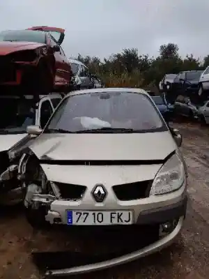 Scrapping Vehicle renault scenic ii authentique of the year 2007 powered k9k p7