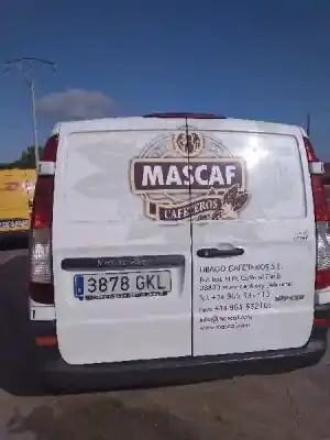 Veicolo di demolizione mercedes-benz vito (w639) basic, combi 109 cdi compacto (639.601) dell'anno 2009 alimentato 646980