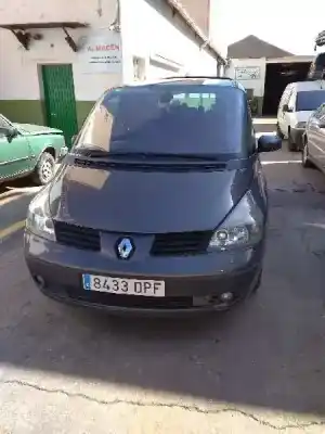 Scrapping Vehicle renault espace iv (jk0) grand espace dynamique of the year 2005 powered g9t j7