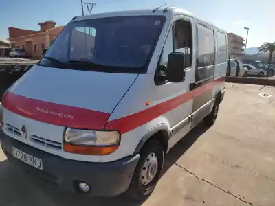 Veículo de Sucata renault master desde ´´98 base caja cerrada l1h1 rs 3078 do ano 2001 alimentado s9w