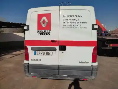 Veículo de Sucata renault master desde ´´98 base caja cerrada l1h1 rs 3078 do ano 2001 alimentado s9w