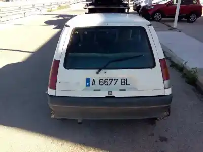 Veicolo di demolizione renault 5 (b/c40) gtl (b/c 402 c 407) dell'anno 1989 alimentato c1j