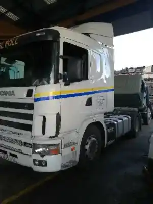 Hurda Aracı scania serie 4 (p/r 164 l) fsa 480 (4x2) e3 largo cr 19 a yılın 2004 güçlü dc1602 euro 3