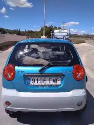Veículo de Sucata chevrolet matiz 1.0i 66 s do ano 2007 alimentado b10s1