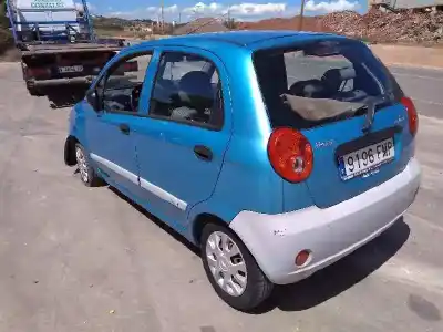 Veículo de Sucata chevrolet matiz 1.0i 66 s do ano 2007 alimentado b10s1