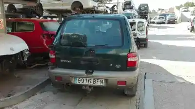 Sloopvoertuig kia sportage td van het jaar 2001 aangedreven re