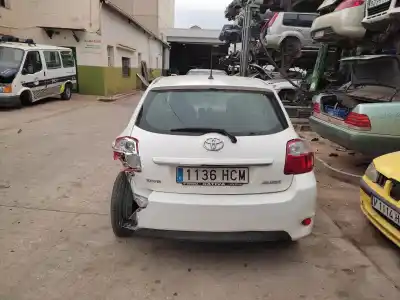 Scrapping Vehicle toyota auris active of the year 2011 powered 1nd